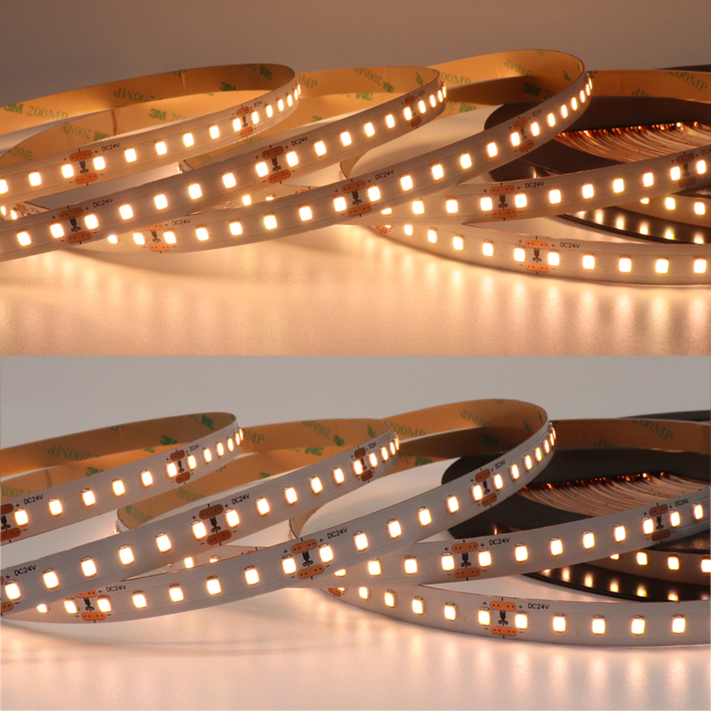 DC24V 2835SMD 120LEDs/M Flexible LED Light Strip - Built-in Constant Current LED - 32.8 to 65.6Ft Optional DC24V 2835SMD 120LEDs/M Flexible LED Light Strip - Built-in Constant Current LED - 32.8 to 65.6Ft Optional